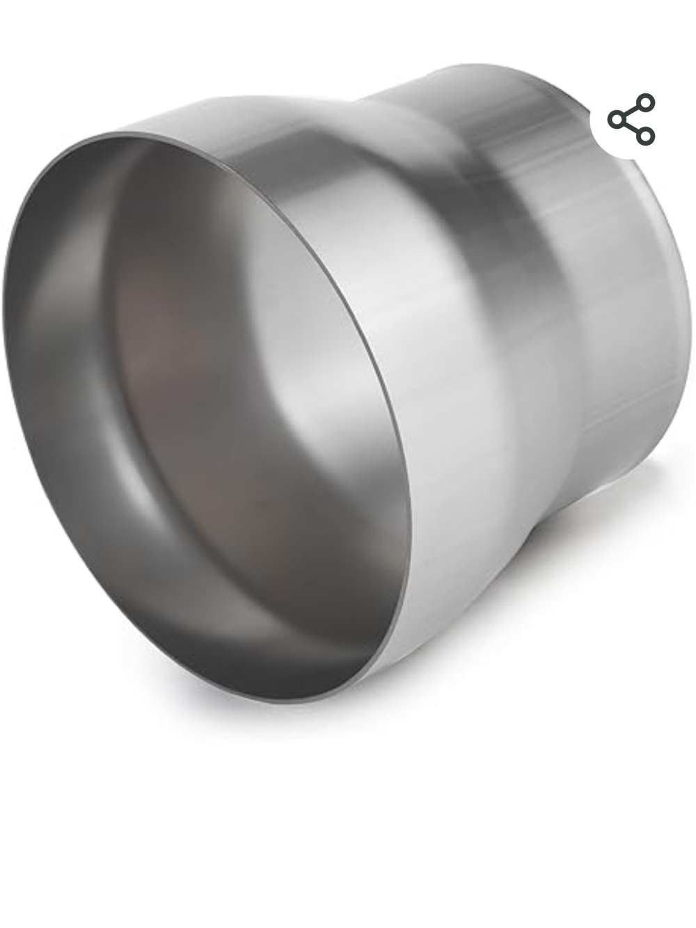 4 Inc ID to 5 Inch OD Exaust Adapter Connector (2)